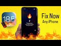 iPhone Overheating , Battery Drain - How to Fix Temperature Warning on iPhone iOS 18.5