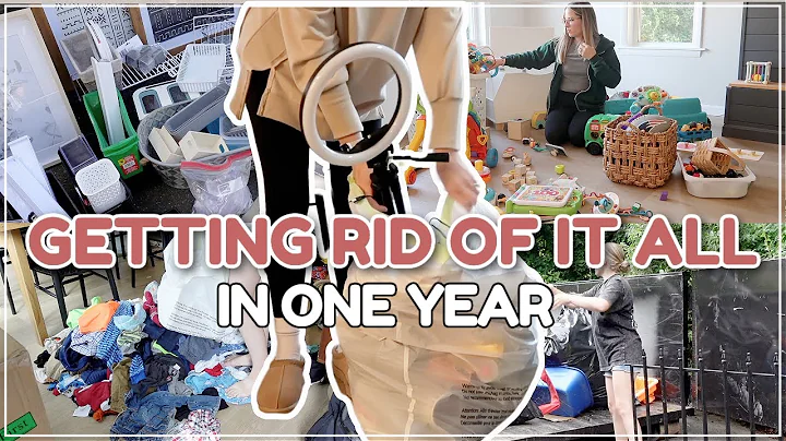 THROWING EVERYTHING I OWN OUT / How I Decluttered my ENTIRE home / Whole House Declutter thumbnail