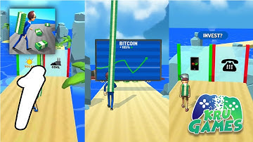 Investment Run Gameplay #1 All Levels (Android, IOS)