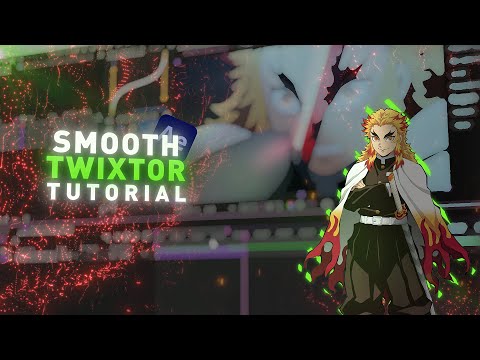 SMOOTH TWIXTOR +FLOWFRAMES TUTORIAL❄️🥶「After effects」