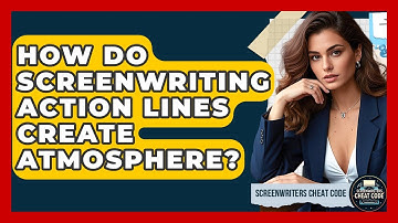 How Do Screenwriting Action Lines Create Atmosphere? - Screenwriter