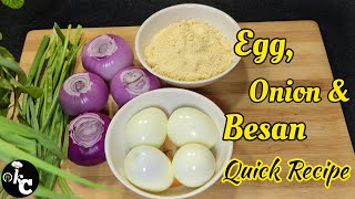 Egg Onion Pakoda | Iftar Recipe | Ramadan Recipe for iftar