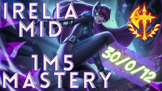 HOW TO HARD CARRY ON IRELIA MID | Irelia Mid Lane Guide &combos&oneshot&Gameplay | League of Legends