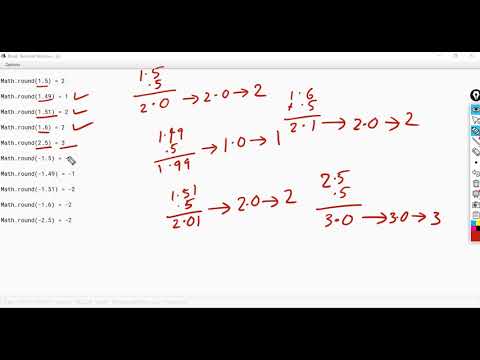 Class 10th ICSE | Math.round() function In JAVA | Chapter 7 | Part 4