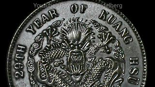 Chinese coins : 29th Year of Kuang Shu Hu Poo #china #chinese
