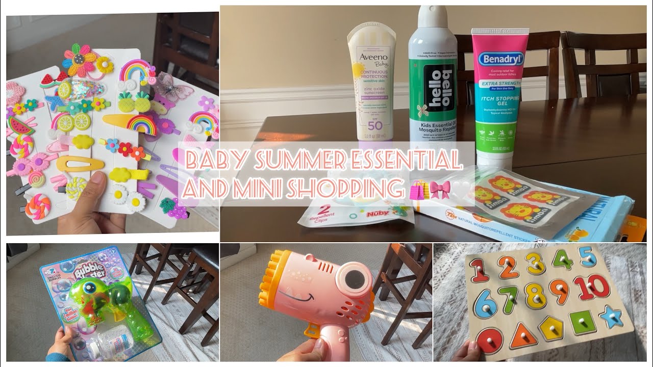 Baby summer essentials 🛍️✨ || Amazon থেকে কিছু কেনাকাটা summer এর জন্য 🥰