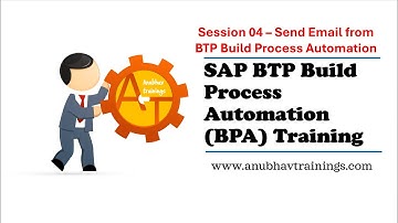 S01E04 Configure Mail destination |Setting Up Mail Destination in SAP Build Process Automation