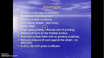 Electro Chemical Grinding Process By Dr  Jignesh K Patel