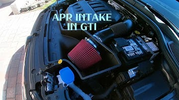 Installing APR intake system in GTI 2024 MK8