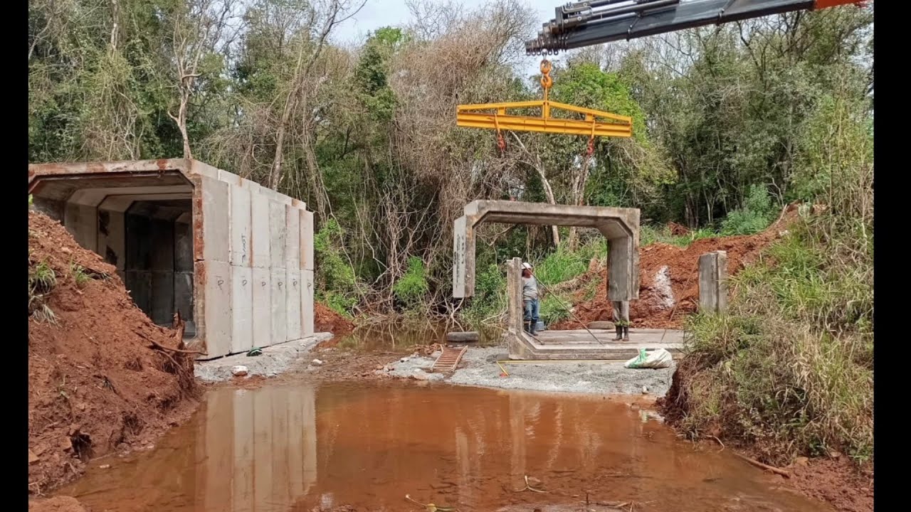 FAZENDO UMA PONTE COM ESTRUTURA FORTE 