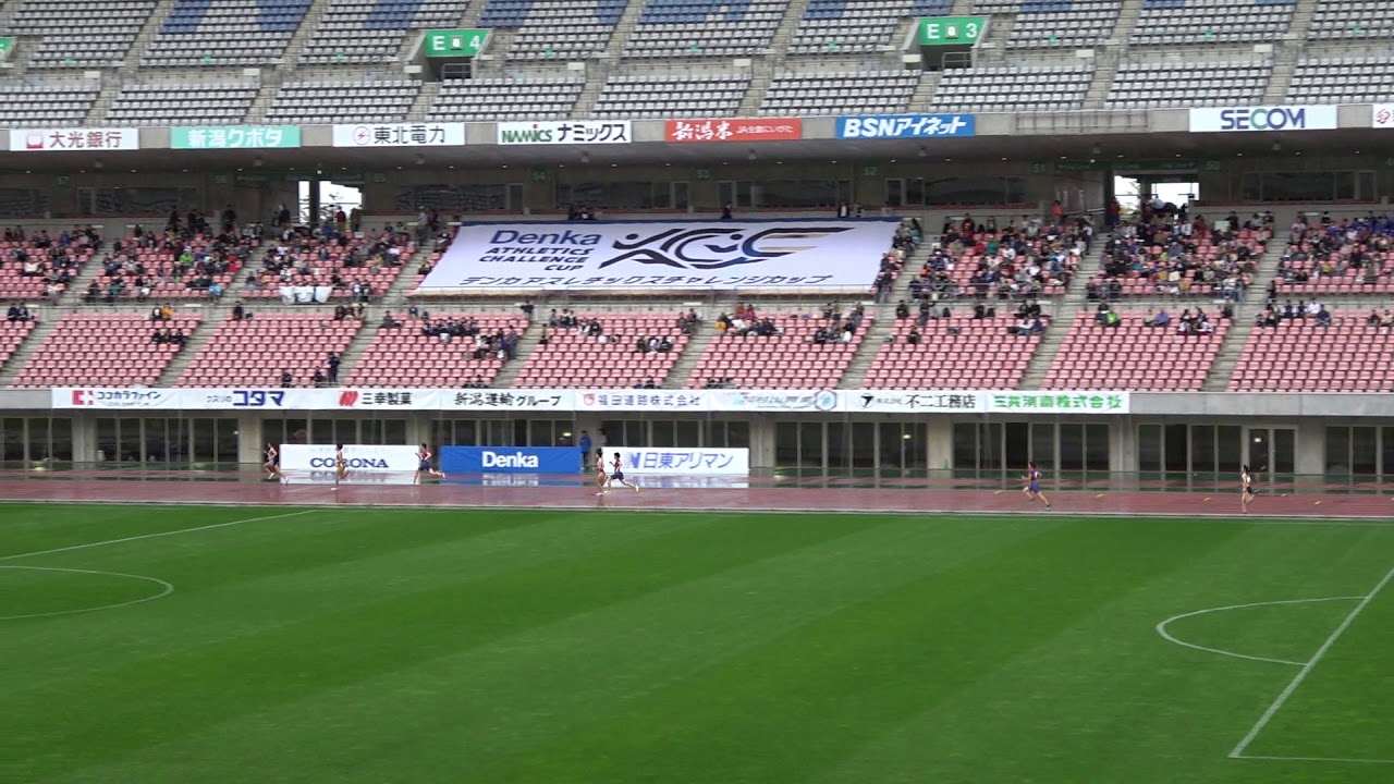 Seika Aoyama 53 50 Women S 400m Gp Race2 Denka Athl Chal Cup19 Youtube