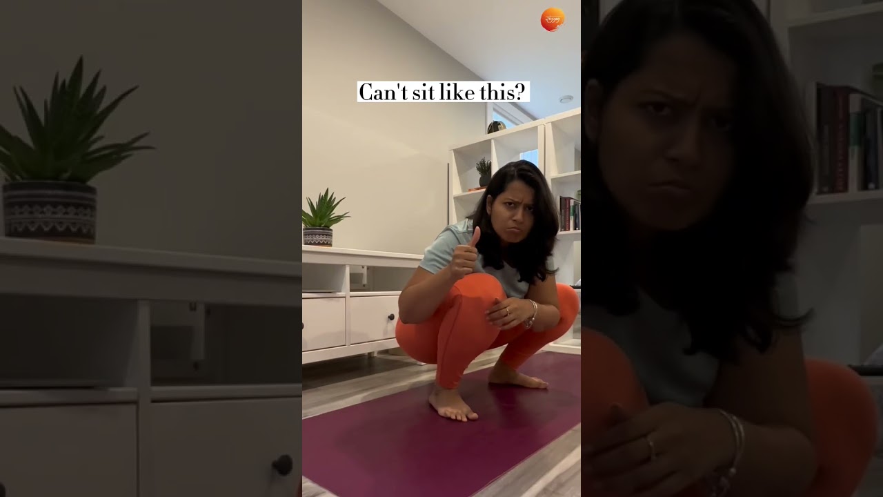 "Malasana Variation l Yoga at home l Riyyog 