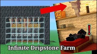Minecraft Easy Automatic Drip Stone Farm #minecraft by CreepyTroop Highlights 23 views 1 year ago 3 minutes, 5 seconds