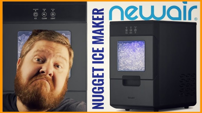 NewAir 44-lb Tip-out Door Countertop or Portable Nugget Ice Maker