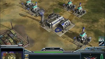 Command & Conquer Generals Zero Hour - Skirmish Mode - Tournament A - Super Weapon
