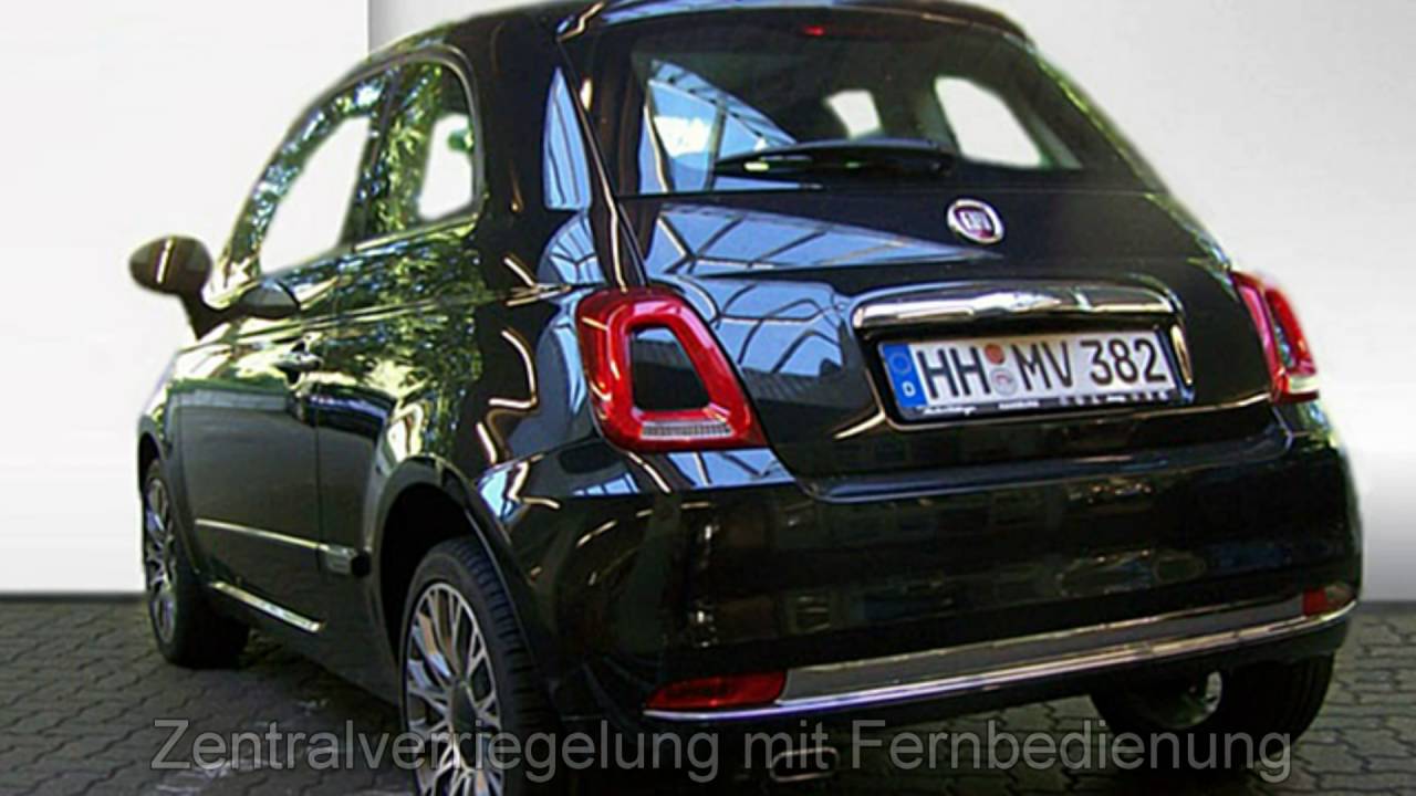 Fiat 500 0 9 8v Twinair Lounge 0j5936 Vesuvio Schwarz Motor Village Hamburg Youtube