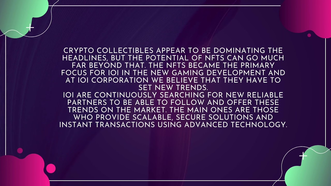 IOI partners with Matic network