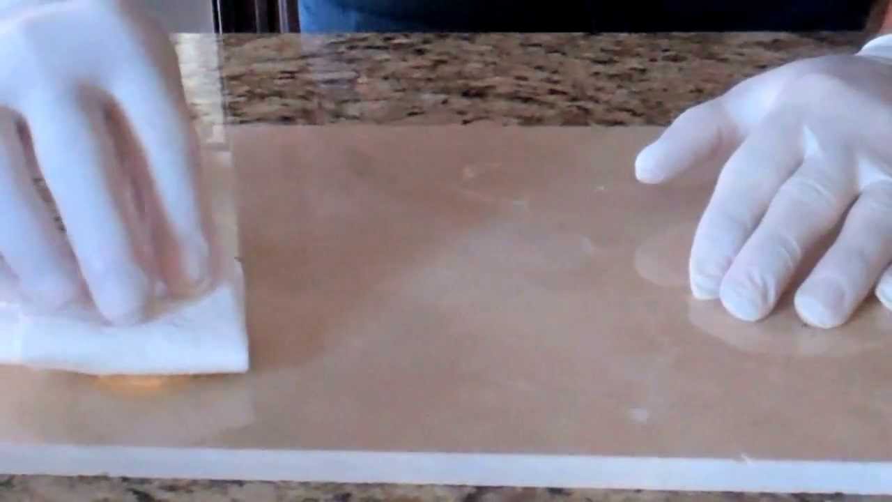 How To Remove Acid Etch Marks From Marble Using Lustro Italiano