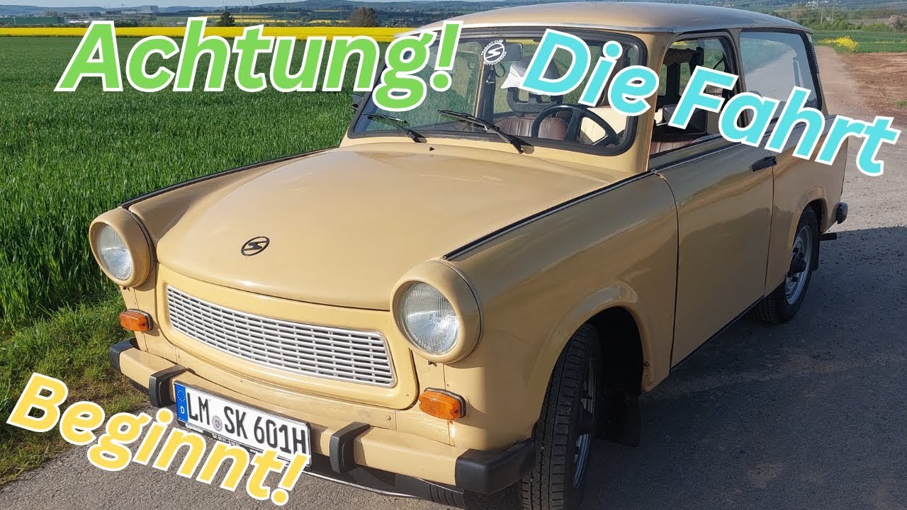 Einsteigen und Go Trabi Go! Onboard in Trabant 601 (Steffen)