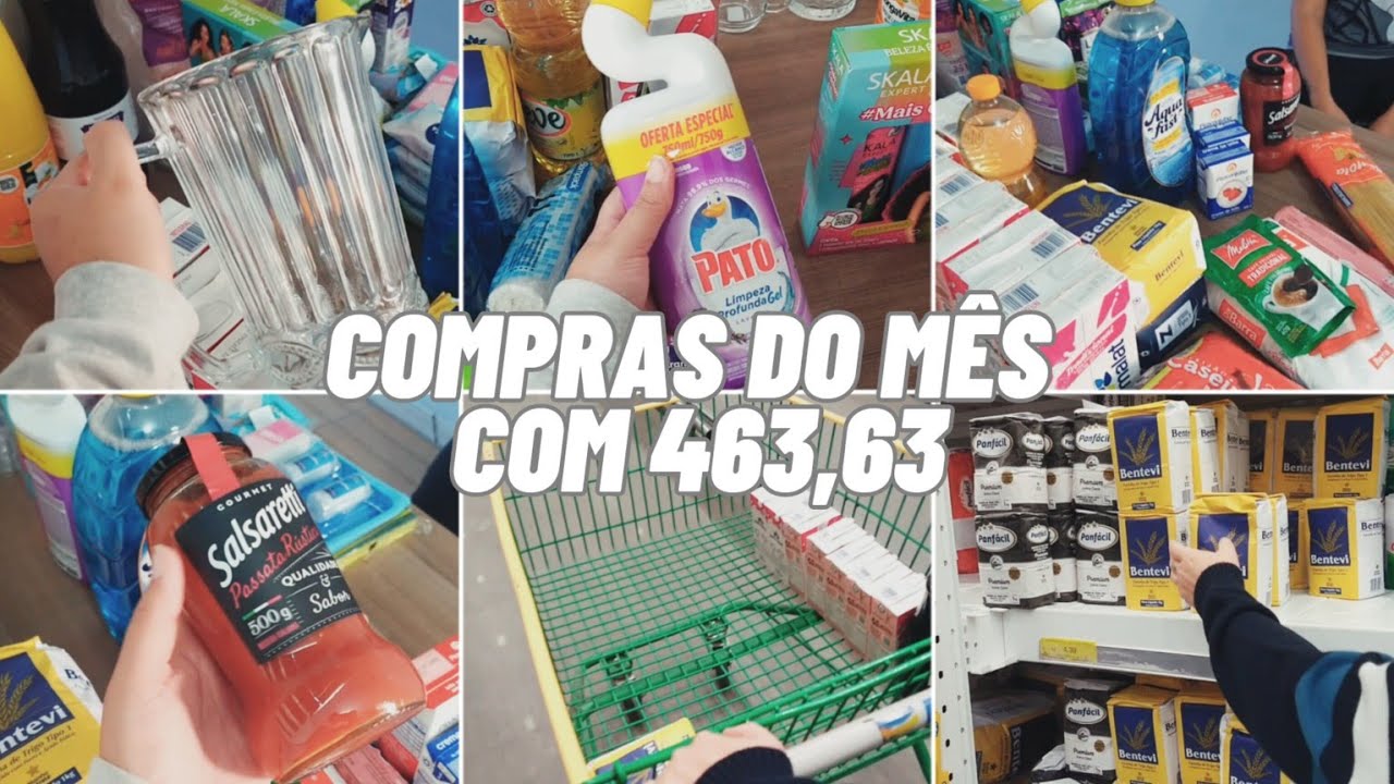 Compra do mês com valores para um casal ✨💕| Lar 29