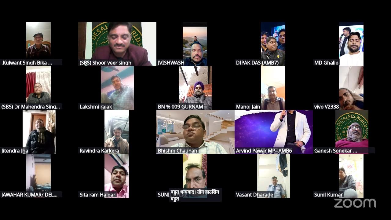 DESALPES Zoom Presentation