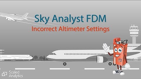 Next-Gen Flight Data Monitoring: Detect Incorrect Altimeter Settings with Sky Analyst