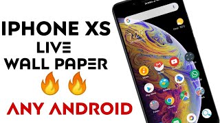 GET LIVE WALLPAPER LIKE IPHONE XS IN ANY ANDROID DEVICE 🔥🔥🔥 MrTech G screenshot 5