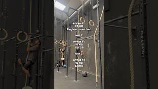 Metcon del día: #crossfit #entrenamientohibrido