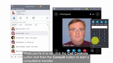 Skype for Business   Transfer a Call Consultative