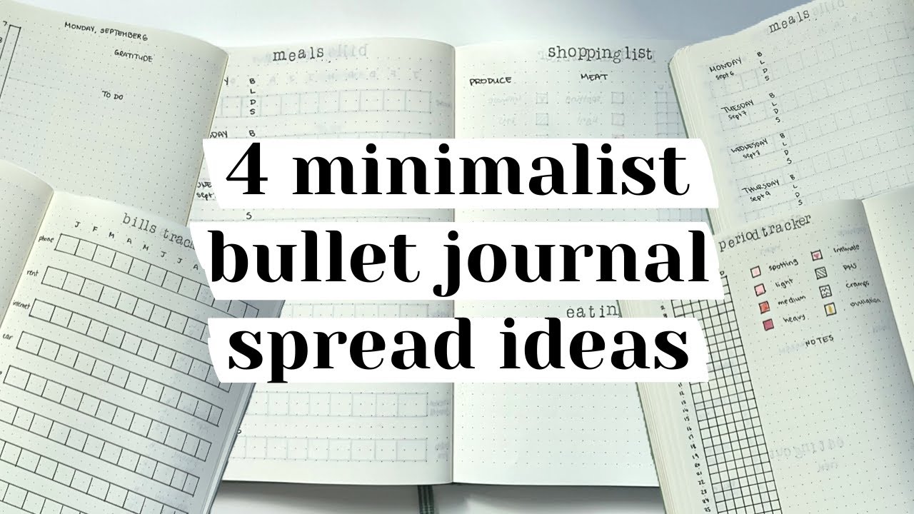 How To Start A Minimal Bullet Journal - the paper kind