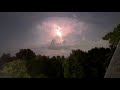 Lightning show on Red Mountain Monday night