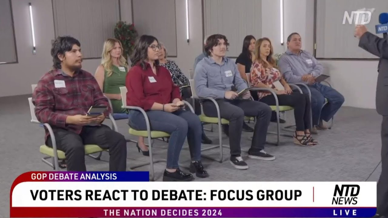 Voters React to GOP Debate - NTD Analysis - The Nation Decides 2024 ...