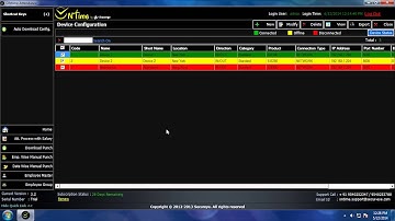 How to check biometric device status, whether it is connected or not ?