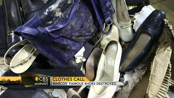 Imelda Marcos' shoe collection ruined - DayDayNews
