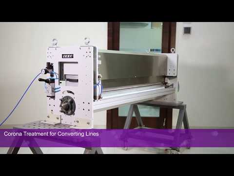 IEEC Corona Treatment System for Converting Application - video from IEEC