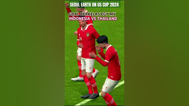 INDONESIA VS THAILAND | SEOUL EARTH ON US CUP 2024 | eFootball 2024 #timnasindonesia #shorts