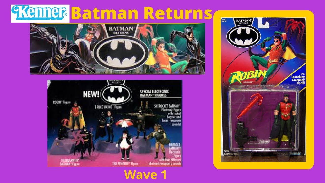 Kenner Batman Returns Action Figure Guide and Review + FREE