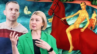 История одной картины: Купание красного коня