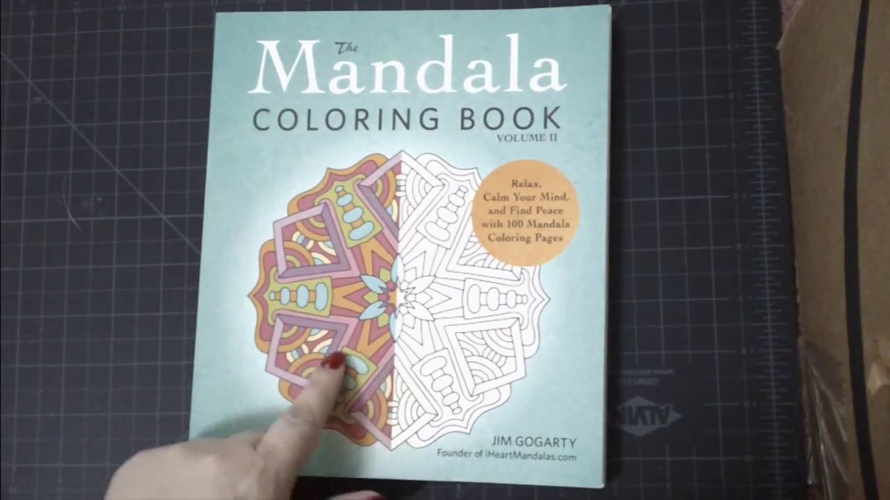 The Mandala Coloring Book Vol 2 Review Flipthrough