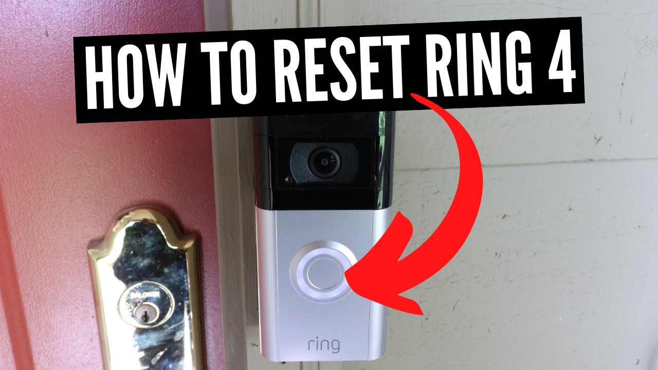 How to Reset a Ring Doorbell Camera  