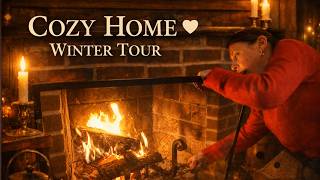 Winter Saltbox Tour: Authentic Primitive Decorating Ideas from Anne Clay