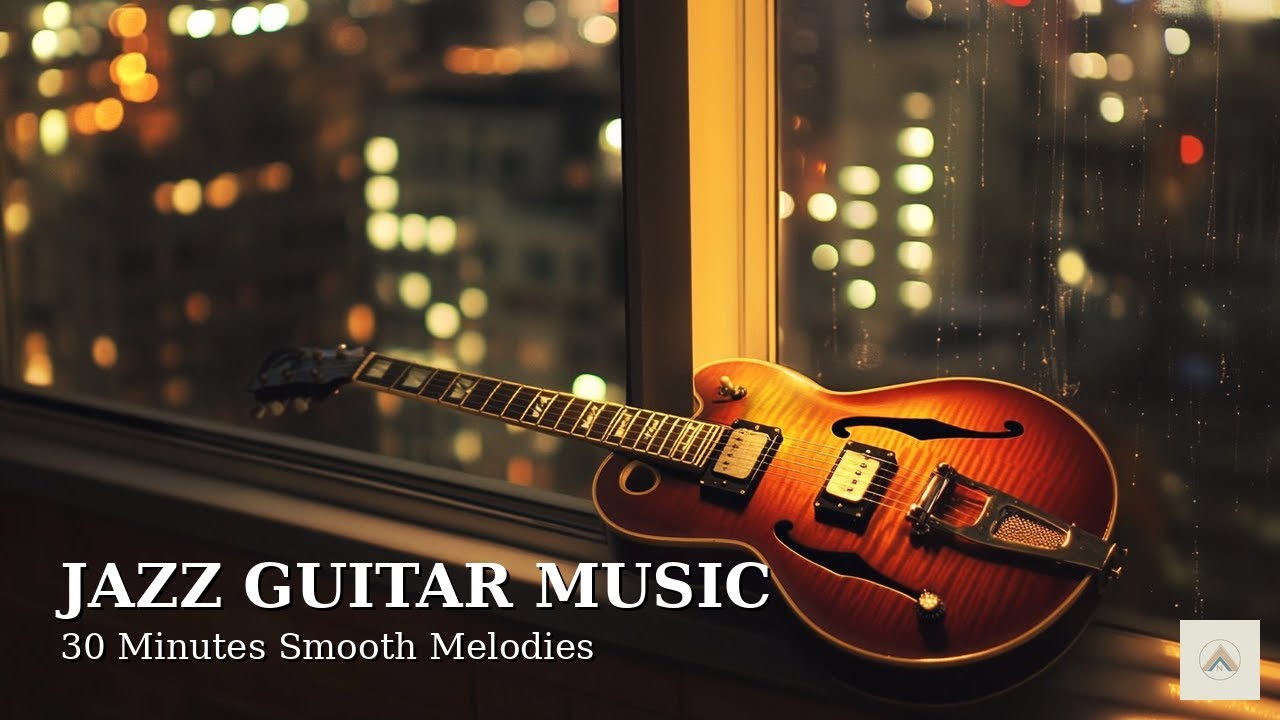 도심의 소음이 낭만이 되는 시간, 나른한 밤을 채우는 감미로운 선율 🎸🎷 | Jazz Guitar Music | 분위기 있는 ...