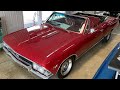 Test Drive 1966 Chevrolet Chevelle Super Sport Convertible SOLD $49,900 Maple Motors #1287