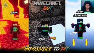 Minecraft, BUT It's IMPOSSIBLE to Die 😭 | in Telugu | Maddy Telugu Gamer