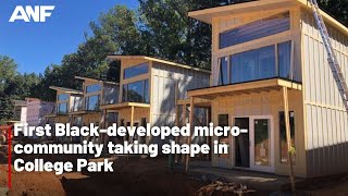 First Black-developed micro-community taking shape in College Park