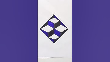 how to draw 3d drawing 3dart drawing video artist #drawing #art #3ddrawing #short #artist