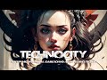 Dark techno  midtempo mix  cyberpunk music  cyberwoman  technocity