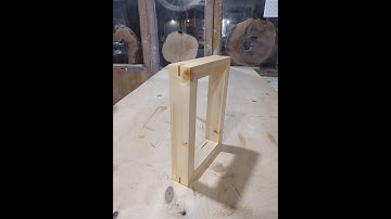 How to Make a Mitered Half Lap Frame on the Table Saw