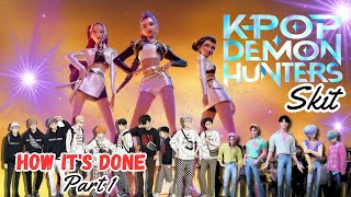 K-Pop Demon Hunters Skit How Its Done Part 1 Haikyuu X Yn Yn Harem