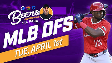 MLB is BACK! 6 of the Best DFS Plays on DraftKings and FanDuel!